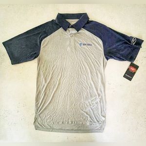 Rawlings Men’s ColorSync NCAA Softball Collared Polo Jersey Shirt Size S NWT